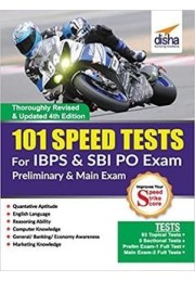 101 Speed Tests for IBPS & SBI Bank PO Exam 4th Edition